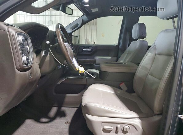 3GTU9DED0LG190635 2020 GMC SIERRA Синий Вид салона спереди