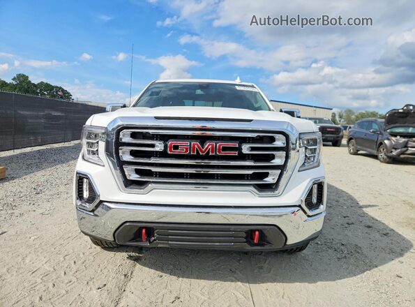 3GTU9DED0LG324334 2020 GMC SIERRA White Widok z przodu