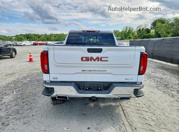 3GTU9DED0LG324334 2020 GMC SIERRA White Widok z tyłu