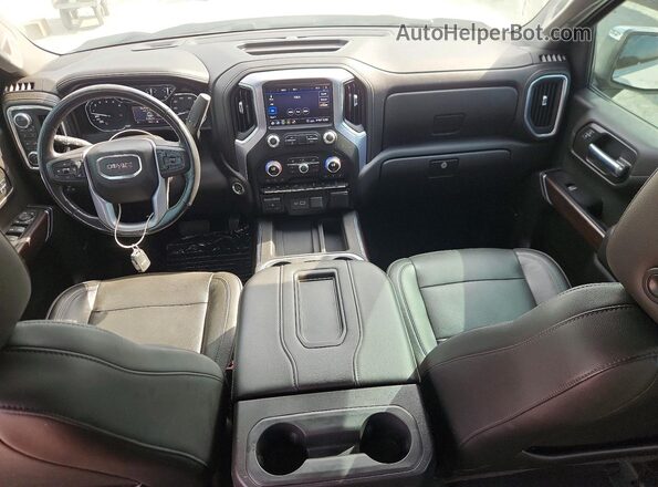 3GTU9DED0LG324334 2020 GMC SIERRA White Widok deski rozdzielczej