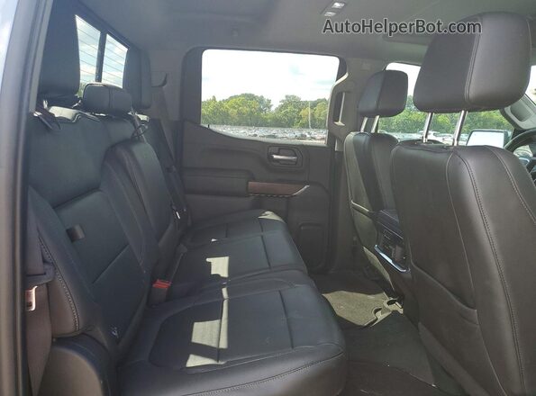 3GTU9DED0LG435045 2020 GMC SIERRA Silver Rear seats view