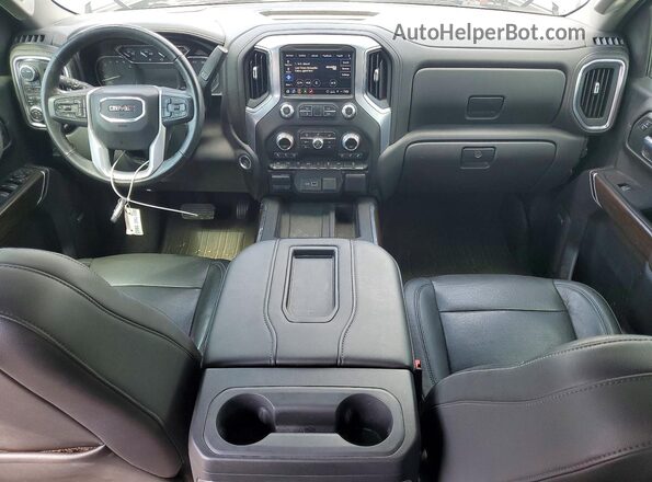 3GTU9DED0LG435045 2020 GMC SIERRA Silver Dashboard view