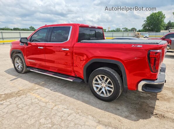 3GTU9DED1LG414835 2020 GMC SIERRA Красный Задняя левая четверть