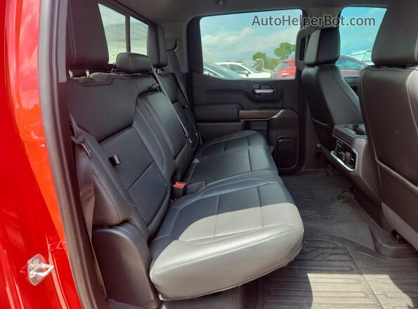 3GTU9DED1LG414835 2020 GMC SIERRA Красный Вид задних сидений