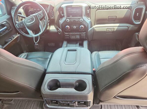 3GTU9DED1LG414835 2020 GMC SIERRA Красный Вид панели приборов