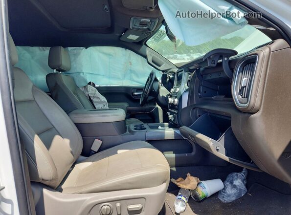 3GTU9DED2LG411295 2020 GMC SIERRA White Вид салону спереду
