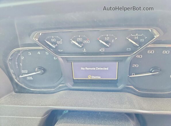 3GTU9DED2LG411295 2020 GMC SIERRA White Вид щитка приладів