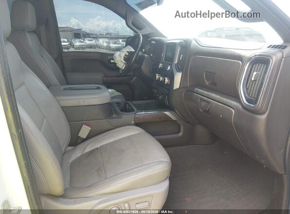 3GTU9DED3KG174850 2019 GMC SIERRA White წინა სალონის ხედი