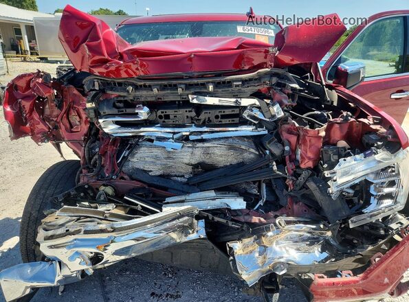 3GTU9DED6LG167506 2020 GMC SIERRA Красный Вид задней части салона