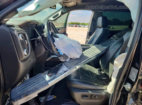 3GTU9DED8KG197248 2019 GMC SIERRA Black Widok wnętrza z przodu