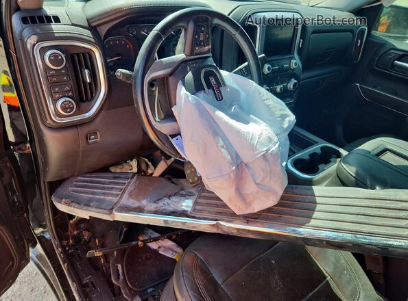 3GTU9DED8KG197248 2019 GMC SIERRA Black Widok deski rozdzielczej