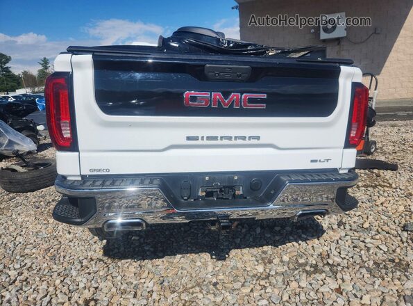 3GTU9DEDXKG267686 2019 GMC SIERRA White უკანა ხედი