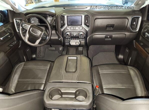 3GTU9FED1LG239305 2020 GMC SIERRA Белый Вид панели приборов