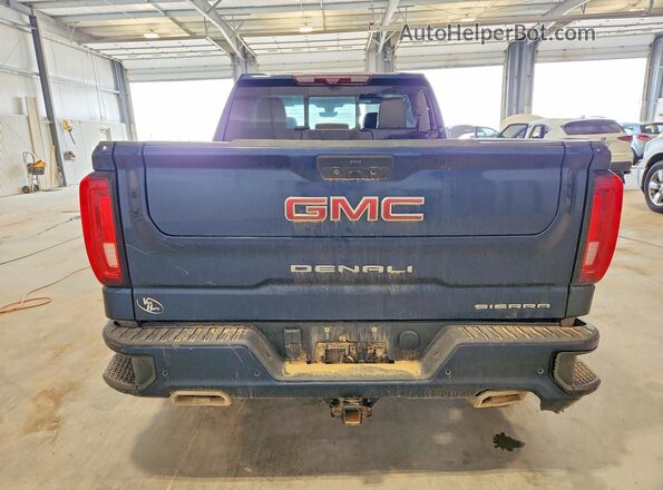 3GTU9FED5MG259784 2021 GMC SIERRA Blue Вид ззаду