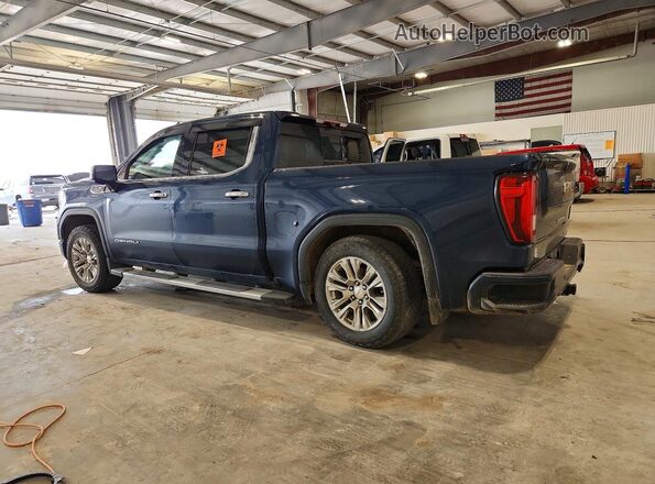 3GTU9FED5MG259784 2021 GMC SIERRA Blue Задня ліва чверть