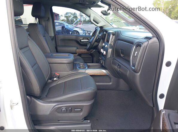 3GTU9FEL3LG422521 2020 GMC SIERRA White Widok wnętrza z przodu