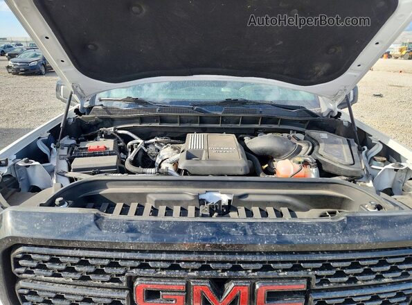 3GTU9FET5LG220859 2020 GMC SIERRA White Widok wnętrza z tyłu