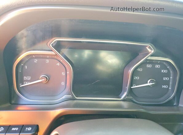 3GTU9FET9MG167360 2021 GMC SIERRA Black Instrument cluster view