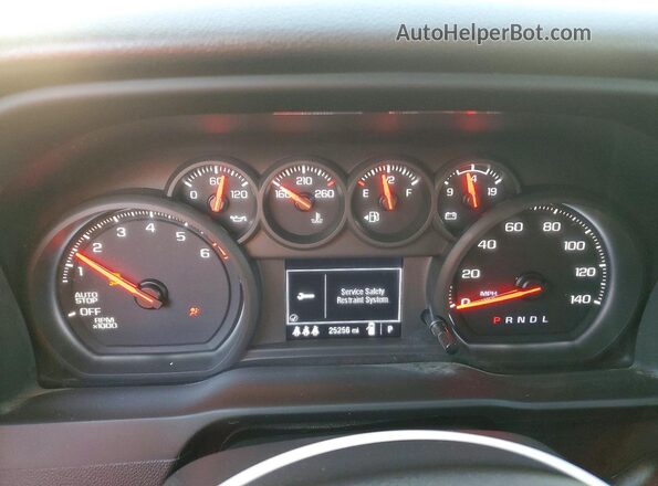 3GTUUAED2RG412503 2024 GMC SIERRA Black Вид щитка приладів