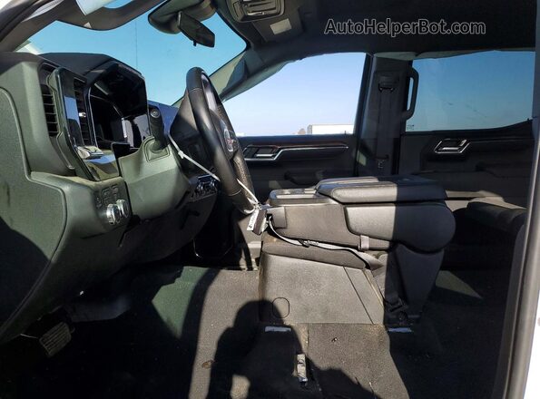 3GTUUBED3RG435455 2024 GMC SIERRA Белый Вид салона спереди