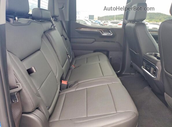 3GTUUCED9RG218952 2024 GMC SIERRA Blue Հետևի նստատեղերի տեսք