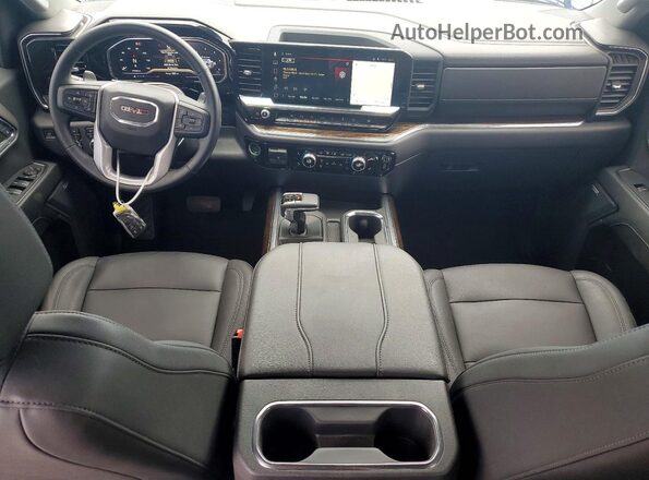 3GTUUCED9RG218952 2024 GMC SIERRA Blue Առջևի վահանակի տեսք