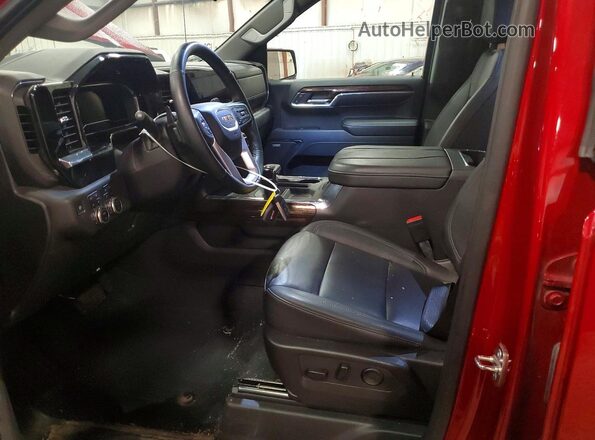 3GTUUCEDXRG409943 2024 GMC SIERRA Red Vista interior delantera