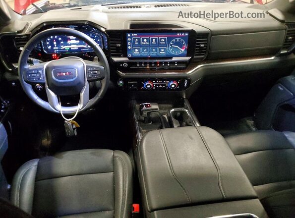 3GTUUCEDXRG409943 2024 GMC SIERRA Red Vista del salpicadero