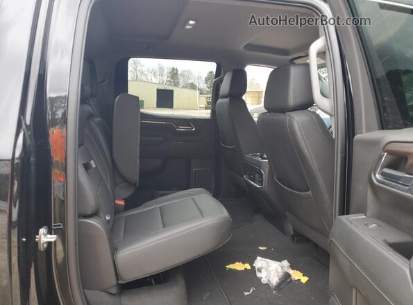 3GTUUDED1RG111819 2024 GMC SIERRA Black უკანა სავარძლების ხედი