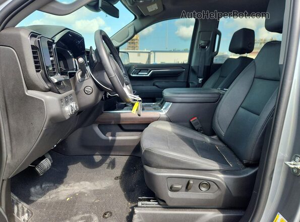 3GTUUDED1RG118088 2024 GMC SIERRA Gray წინა სალონის ხედი