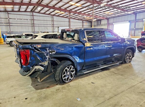 3GTUUDED3PG207481 2023 GMC SIERRA Blue Rear right