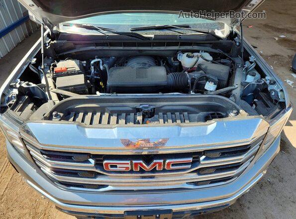 3GTUUDED3RG447102 2024 GMC SIERRA Silver Widok wnętrza z tyłu