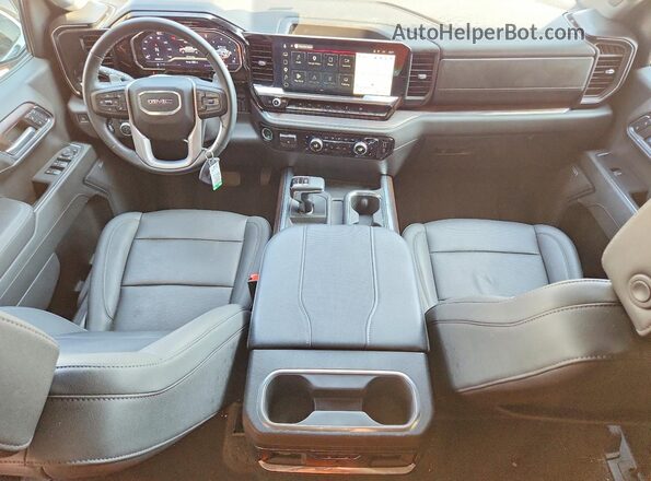 3GTUUDED3RG447102 2024 GMC SIERRA Silver Widok deski rozdzielczej