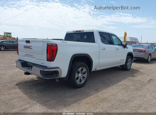 3GTUUDED4SG202685 2025 GMC SIERRA White უკანა მარჯვენა