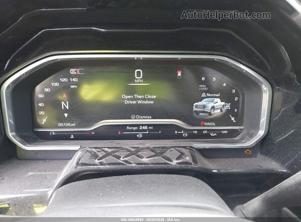 3GTUUDED4SG202685 2025 GMC SIERRA White უკანა სავარძლების ხედი