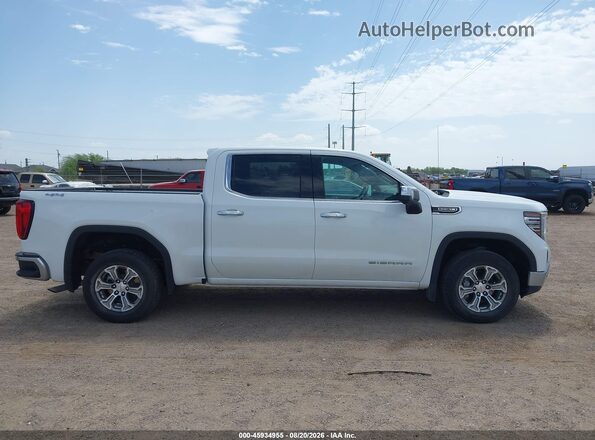 3GTUUDED4SG202685 2025 GMC SIERRA White უკანა სალონის ხედი