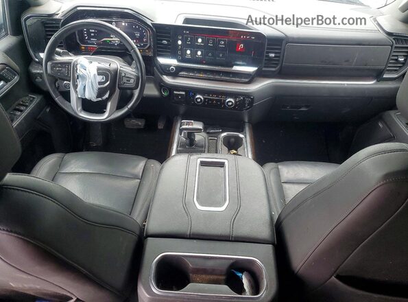 3GTUUDED5NG586660 2022 GMC SIERRA White Dashboard view