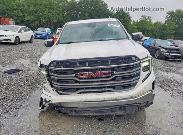 3GTUUDED5NG586660 2022 GMC SIERRA White Front view