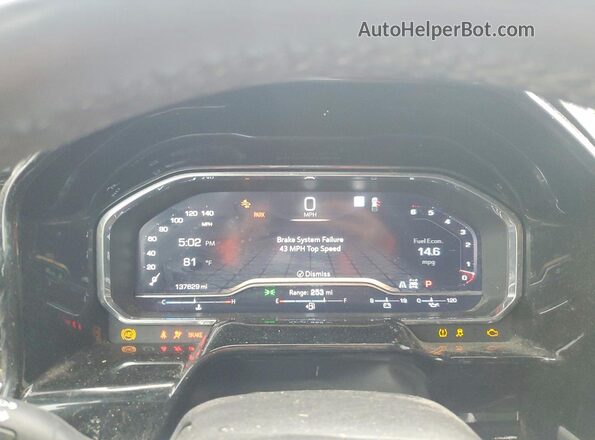 3GTUUDED5NG586660 2022 GMC SIERRA White Instrument cluster view