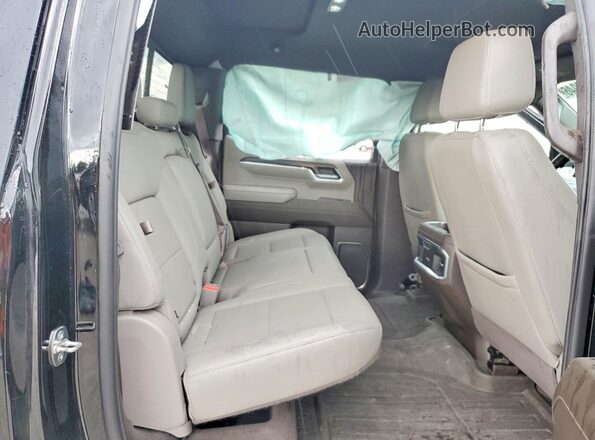 3GTUUDED5NG607670 2022 GMC SIERRA Black Вид задніх сидінь