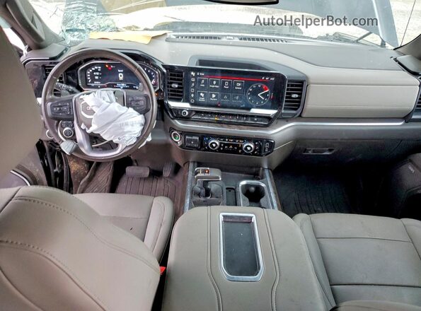 3GTUUDED5NG607670 2022 GMC SIERRA Black Вид панелі приладів