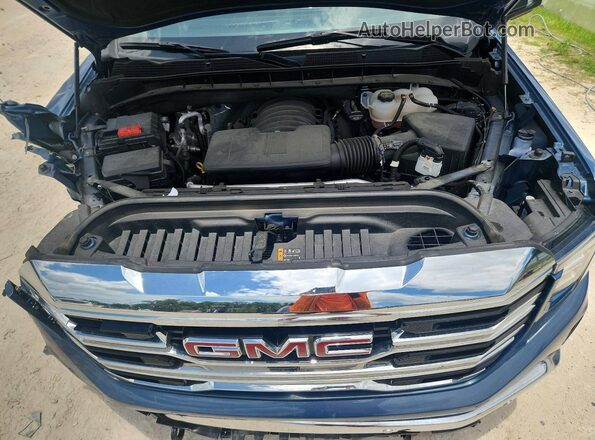 3GTUUDED7RG220737 2024 GMC SIERRA Blue უკანა სალონის ხედი