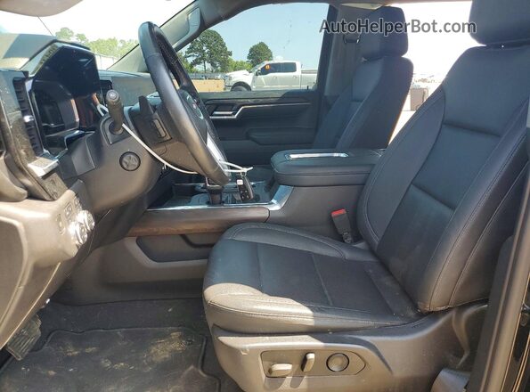 3GTUUDED9NG661795 2022 GMC SIERRA Black Вид салону спереду