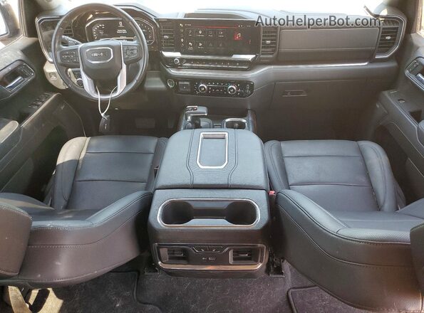 3GTUUDED9NG661795 2022 GMC SIERRA Black Вид панелі приладів