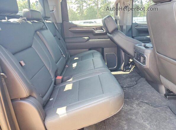 3GTUUDED9NG661795 2022 GMC SIERRA Black Вид задніх сидінь
