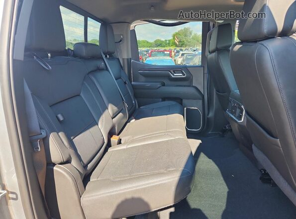 3GTUUDED9RG177549 2024 GMC SIERRA Silver Вид задніх сидінь