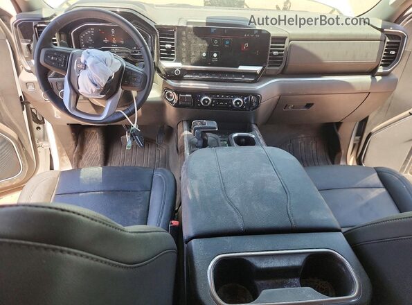 3GTUUDEL4SG116137 2025 GMC SIERRA White Առջևի վահանակի տեսք