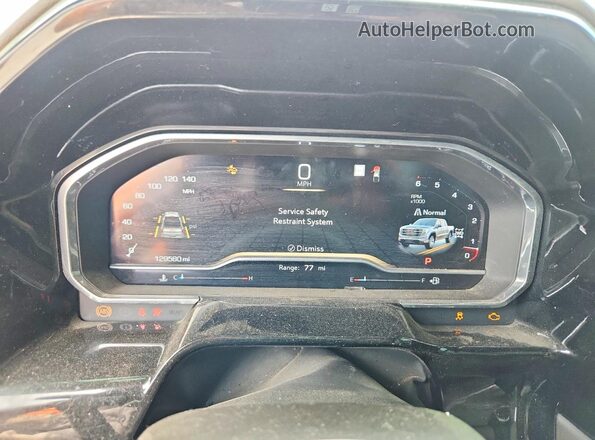 3GTUUDEL8PG208505 2023 GMC SIERRA White Widok zestawu wskaźników