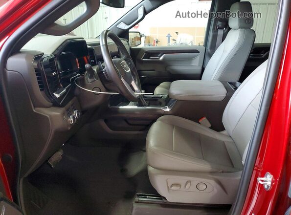 3GTUUDEL9RG192589 2024 GMC SIERRA Red Front interior view