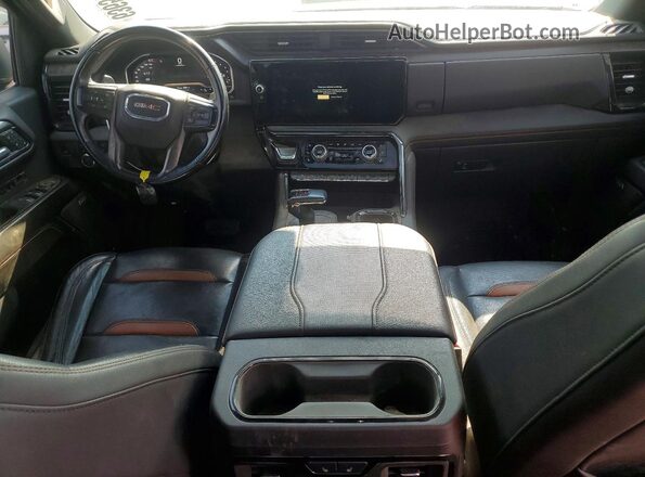 3GTUUEEL5RG301202 2024 GMC SIERRA Green Widok deski rozdzielczej